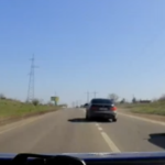 В Одессе на Объездной дороге патрульные попытались остановить автомобиль BMW